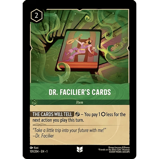 Dr. Facilier's Cards - The First Chapter 