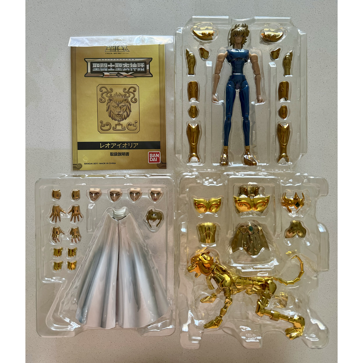 Saint Seiya LEO AIORIA Myth Cloth EX 1 Edición