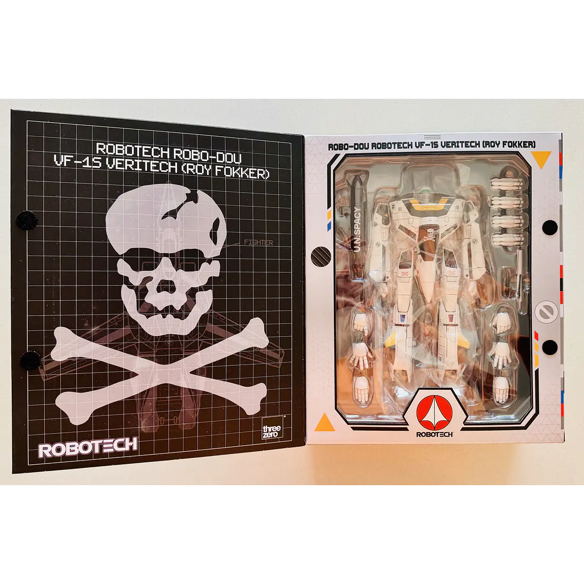 VF 1S ROY FOKKER ROBOTECH 1/60 THREEZERO (ROBO DOU)