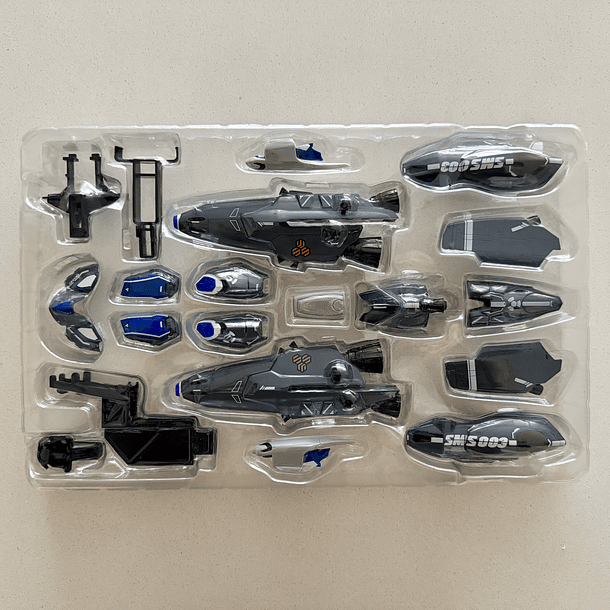 DX CHOGOKIN VF 25G MACROSS FRONTIER Renewal Ver. + Super Parts 1/60 BANDAI 6