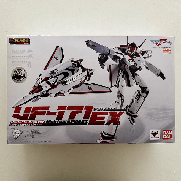 DX CHOGOKIN VF 171 EX MACROSS FRONTIER Renewal Ver. + Armored Parts 1/60 BANDAI 1