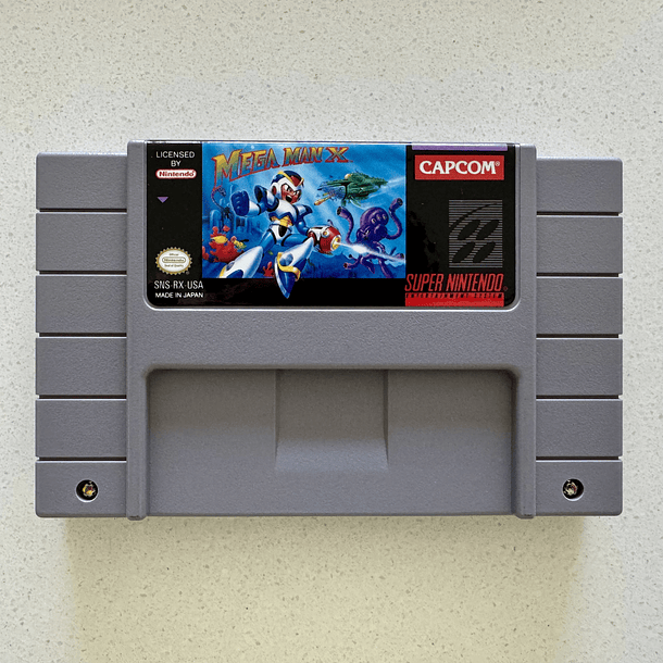 Megaman X Super Nintendo Snes US Original 1
