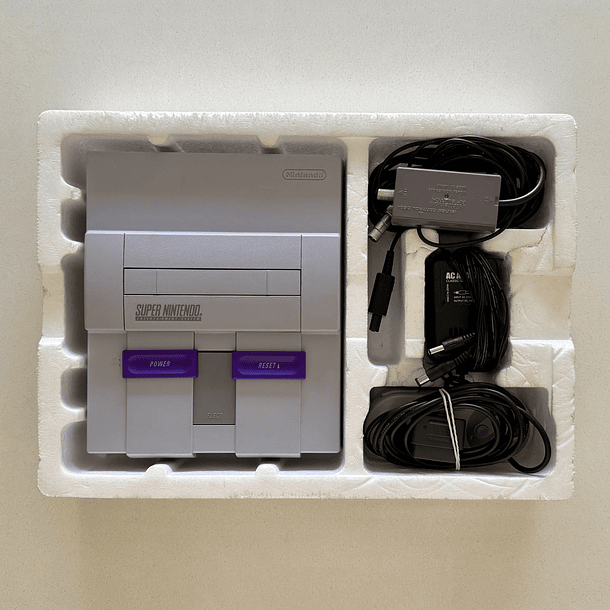 CONSOLA SUPER NINTENDO SNES CIB US 3