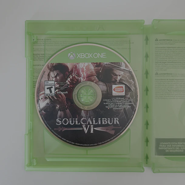 X BOX ONE X + SOUL CALIBUR VI (usada) 9