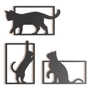 Tres gatos sobresalientes