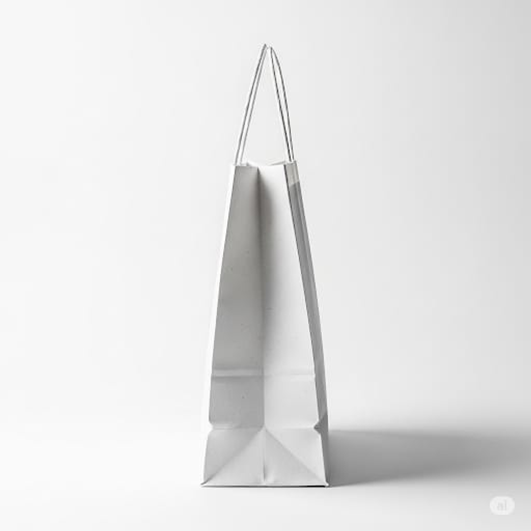 Bolsa de Papel Blanca (S) (200 unidades) 3