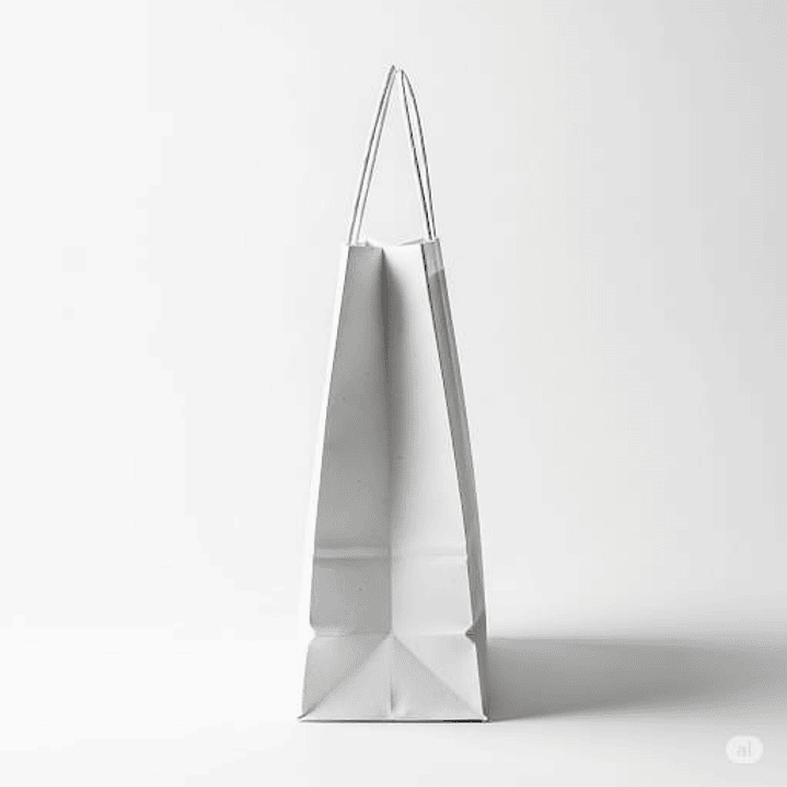 Bolsa de Papel Blanca (S) (200 unidades) 3