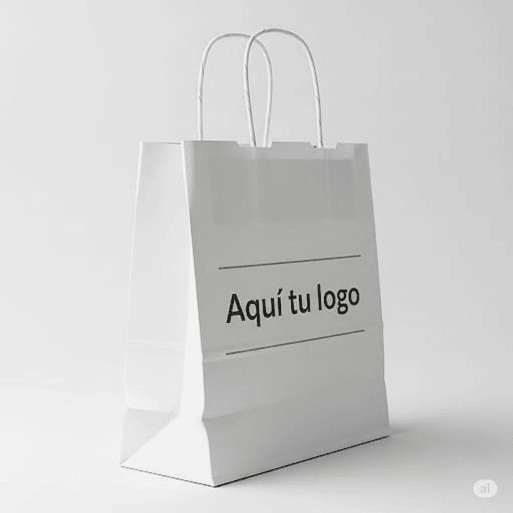 Bolsa de Papel Blanca (S) (200 unidades) 2