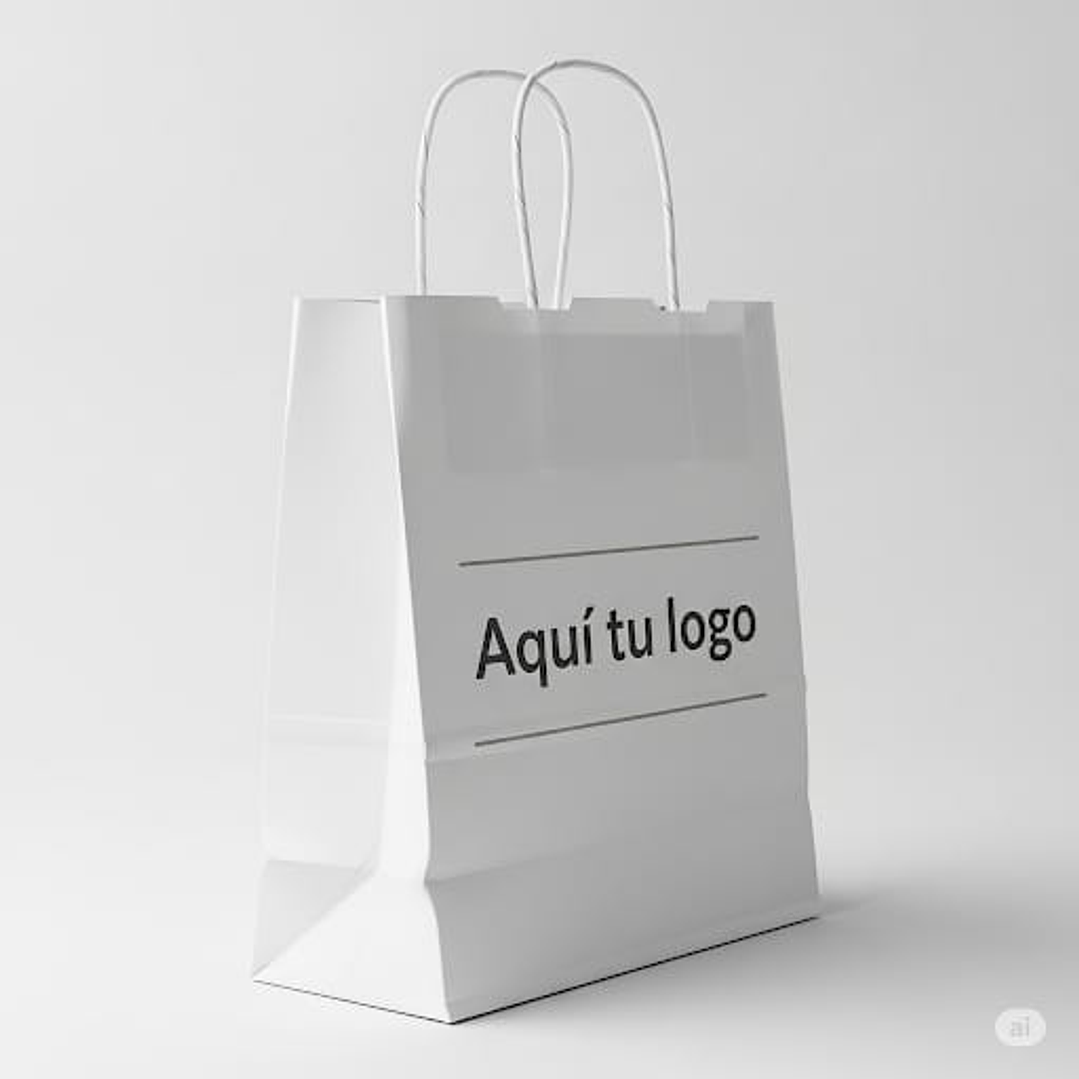 Bolsas de Papel Blanco (M) (200 unidades) 2