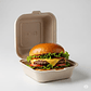 Envase Compostable Burger Mediano (200 unidades) - Miniatura 1