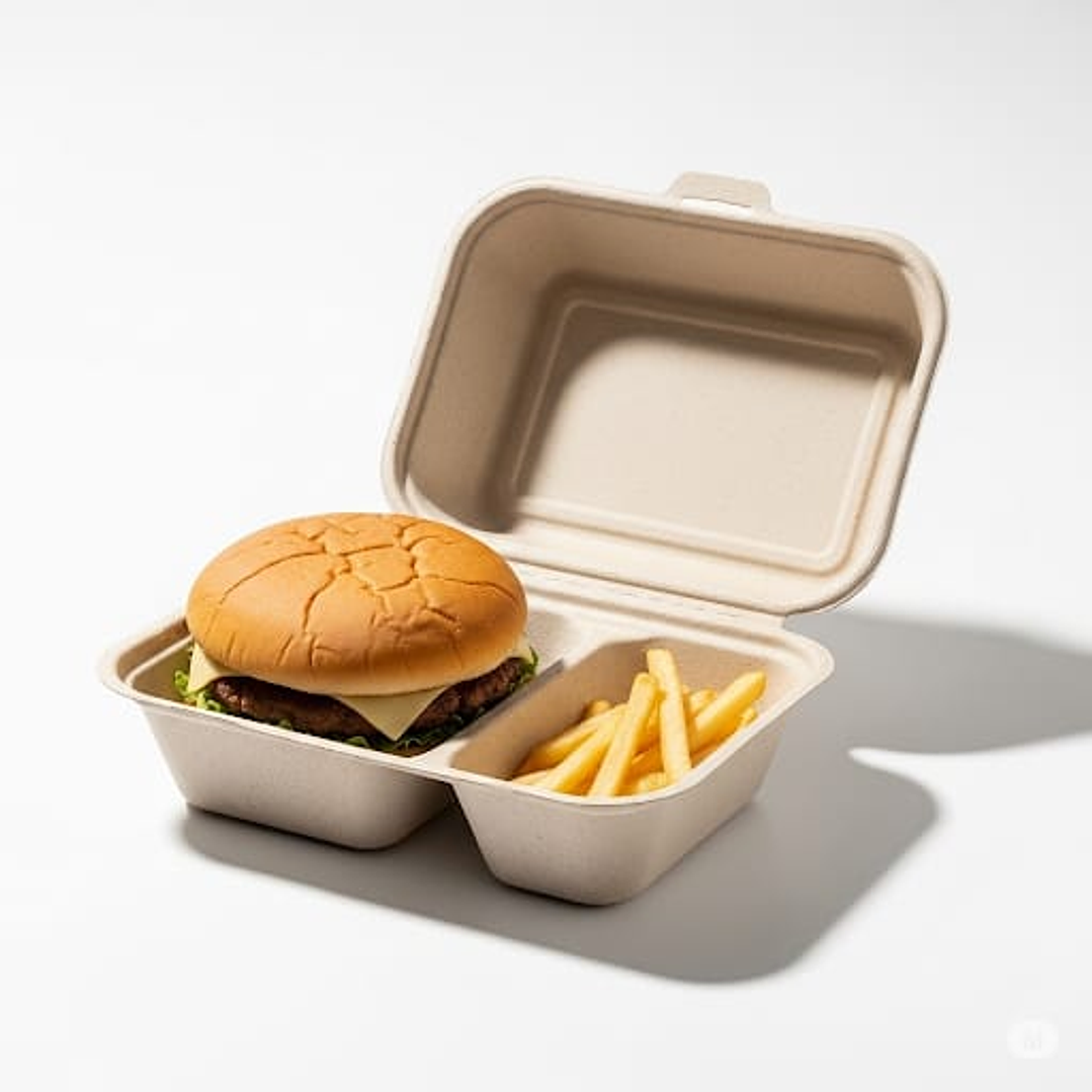 Envase Compostáble con Separación (200 unidades) 1