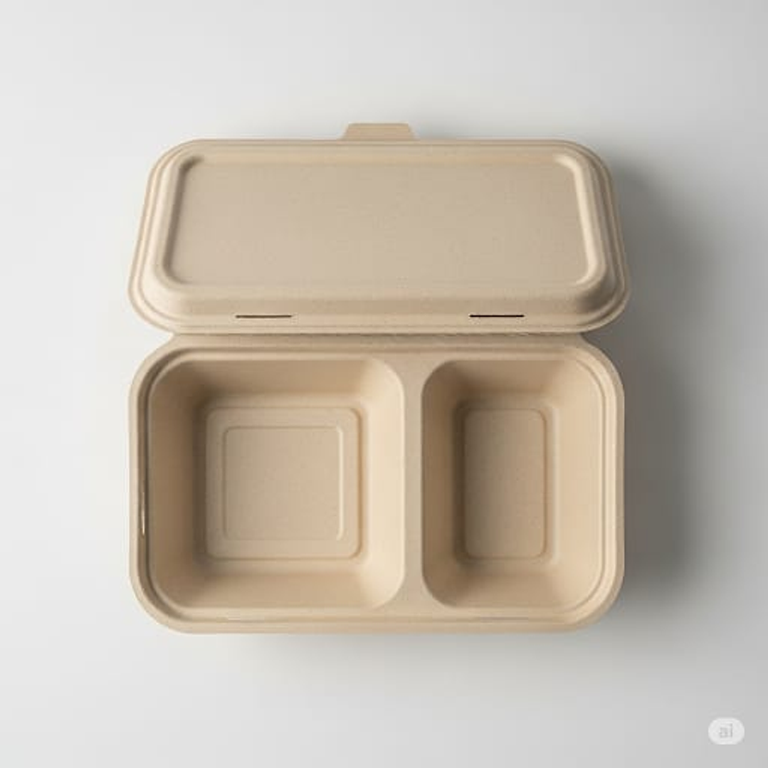 Envase Compostáble con Separación (200 unidades) 3