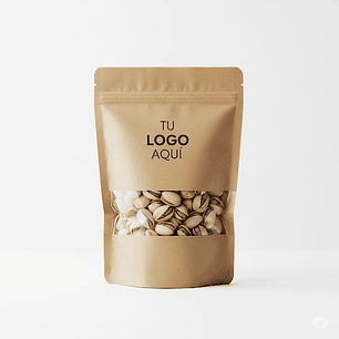 Bolsa DoyPack kraft tamaño (L) 200 Unidades