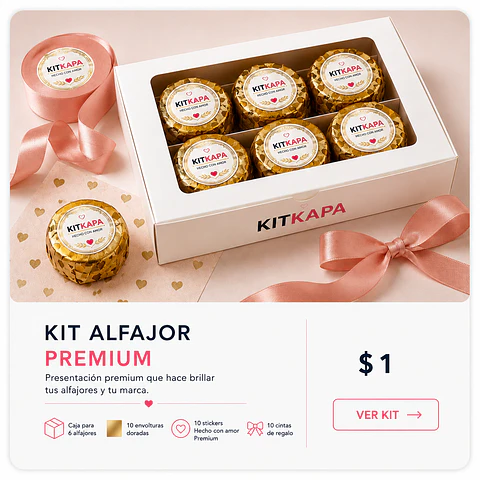 Kit Alfajor Premium
