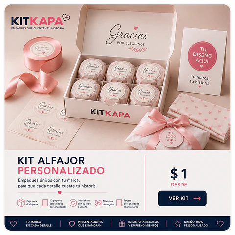Kit Alfajor Personalizado