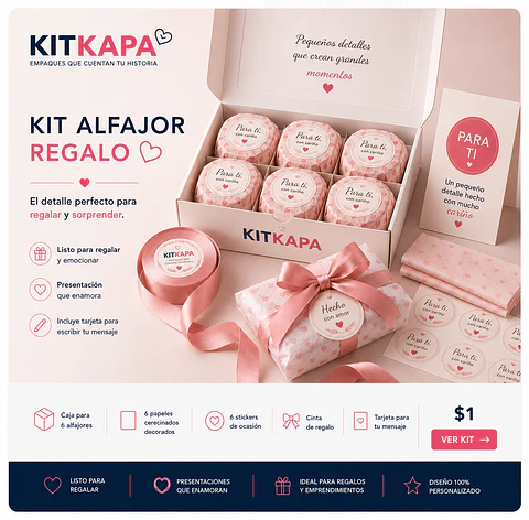 Kits Alfajor Regalo