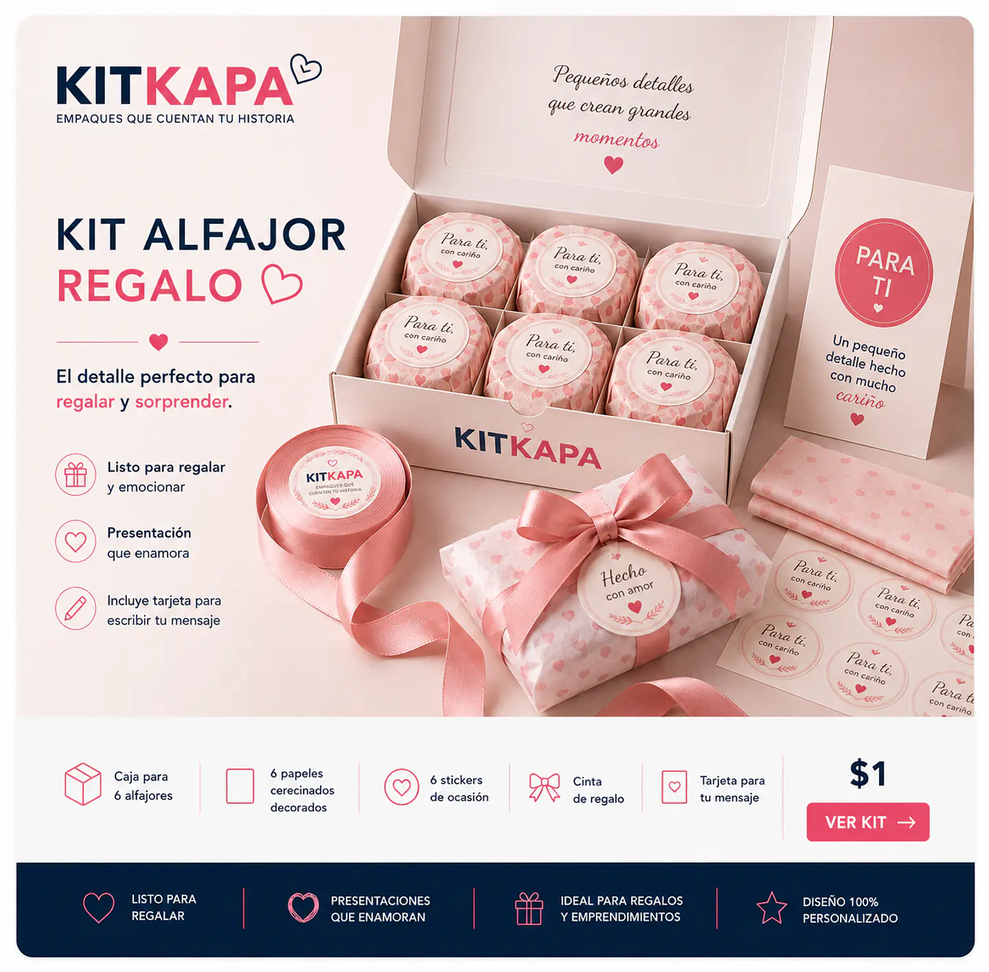 Kits Alfajor Regalo 1