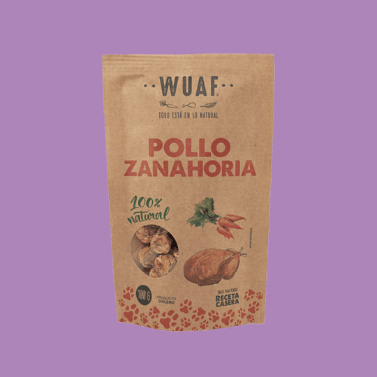Snack Wuaf Pollo Zanahoria 100gr