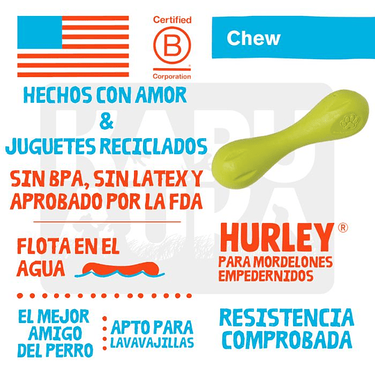 Hurley - Mordedor Extra resistente