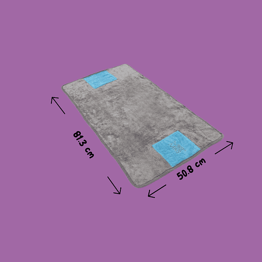Toalla de microfibra de lujo 50cm x 81 cm Messy Mutts
