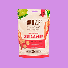 Snack Wuaf Carne Zanahoria 100gr