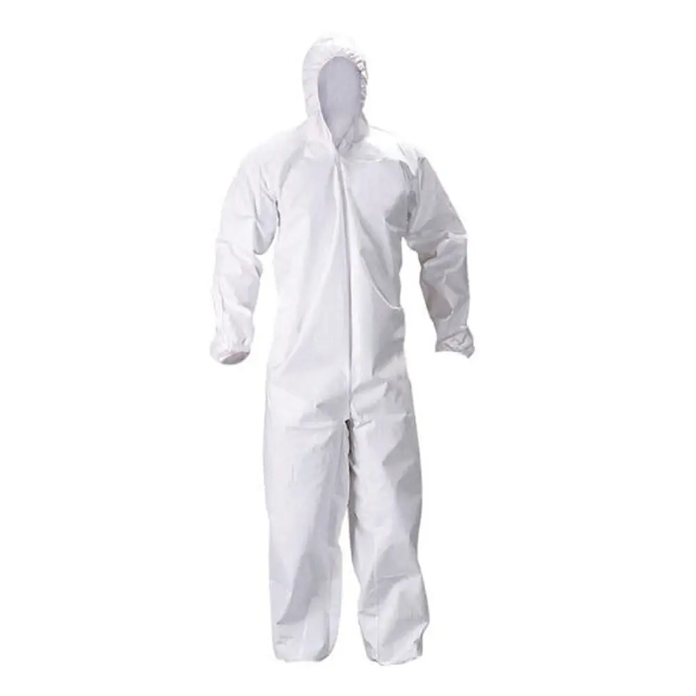 Buzo Overol desechable blanco  tipo coverall 30 grs (imagen referencia)