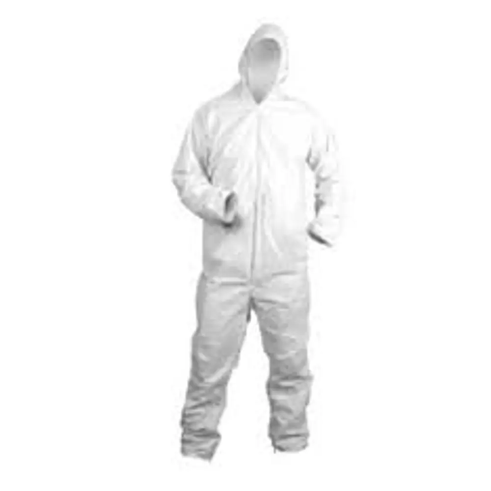 Buzo Overol Desechable blanco 50 grs hasta la talla xxxl