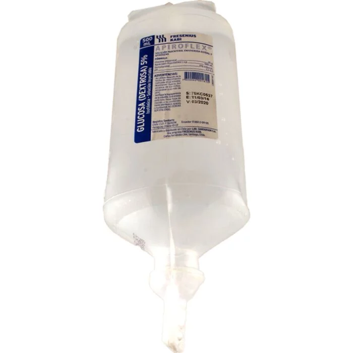 Glucosa 5% matraz 250 ml Fresenius Sanderson