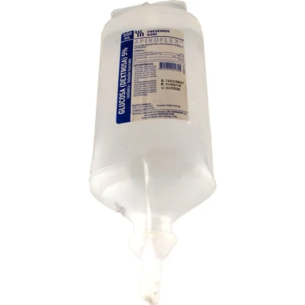 Glucosa 5% matraz 250 ml Fresenius Sanderson