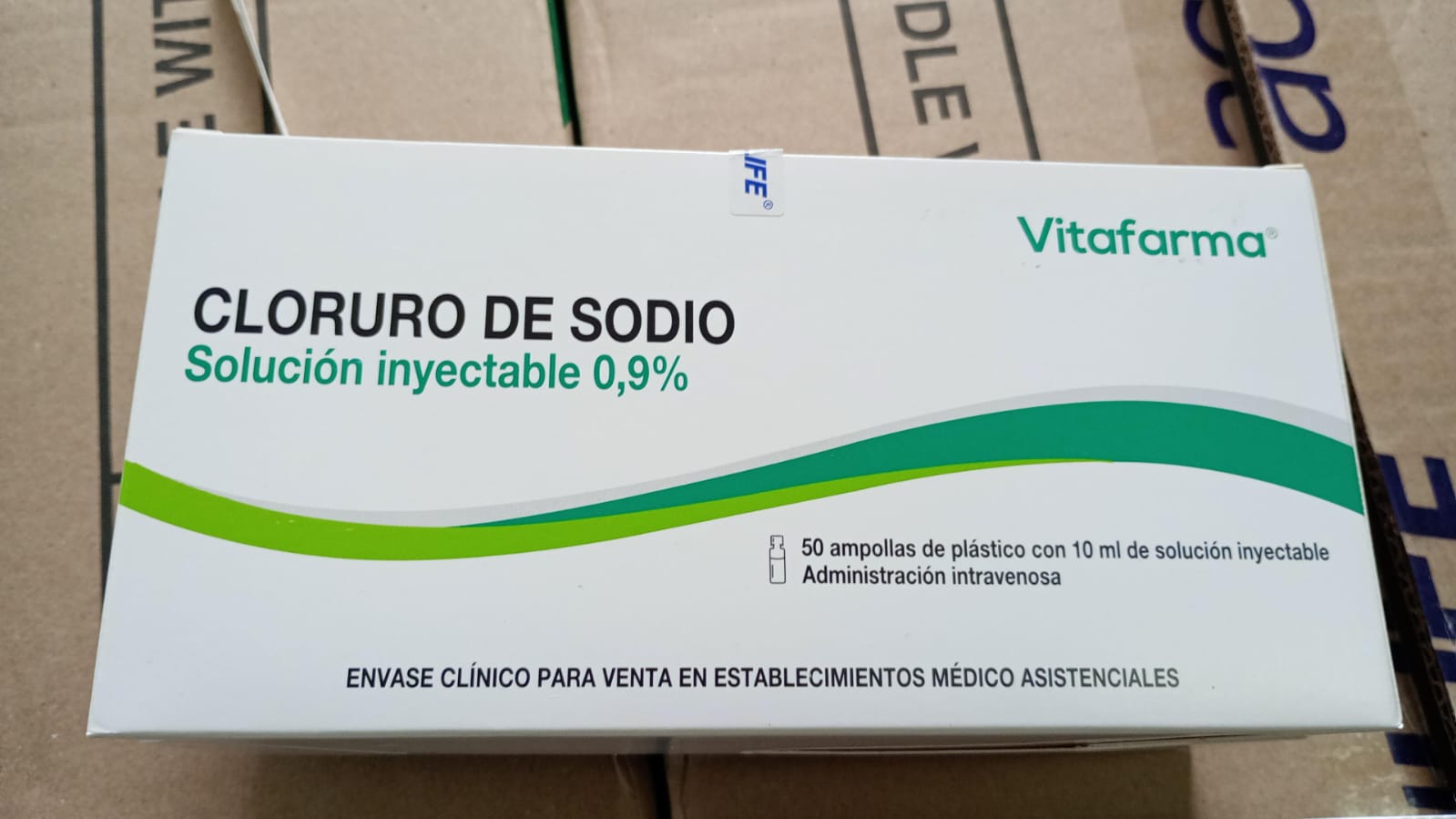 Cloruro de Sodio 0,9% ampolla 10ml Vitafarma