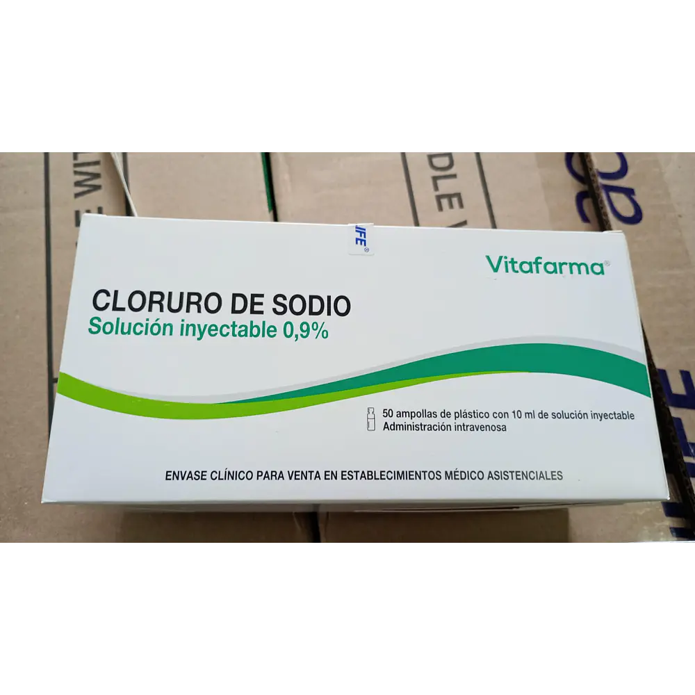 Cloruro de Sodio 0,9% ampolla 10ml Vitafarma