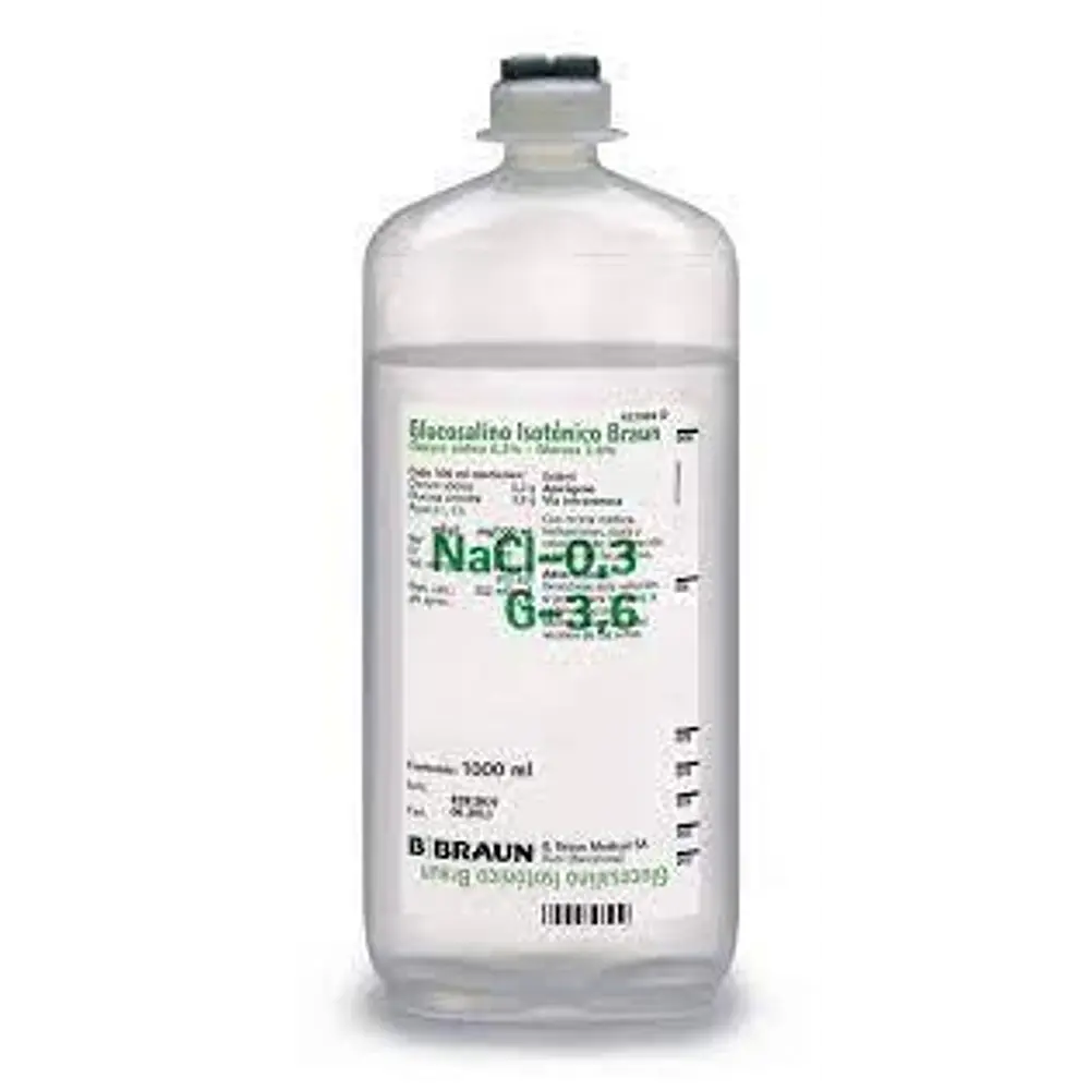 Glucosalino Hipertonica Isotonica Bbraun 1000 ml