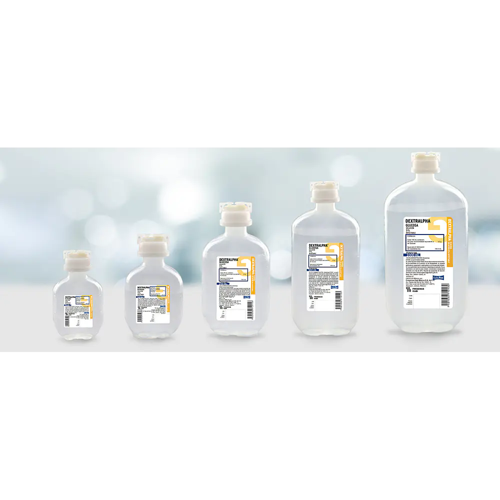 Glucosa 5% 500ml matraz x20 Sanderson