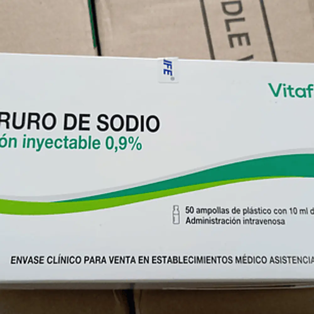 Cloruro de Sodio 0,9% ampolla 10ml Aculife