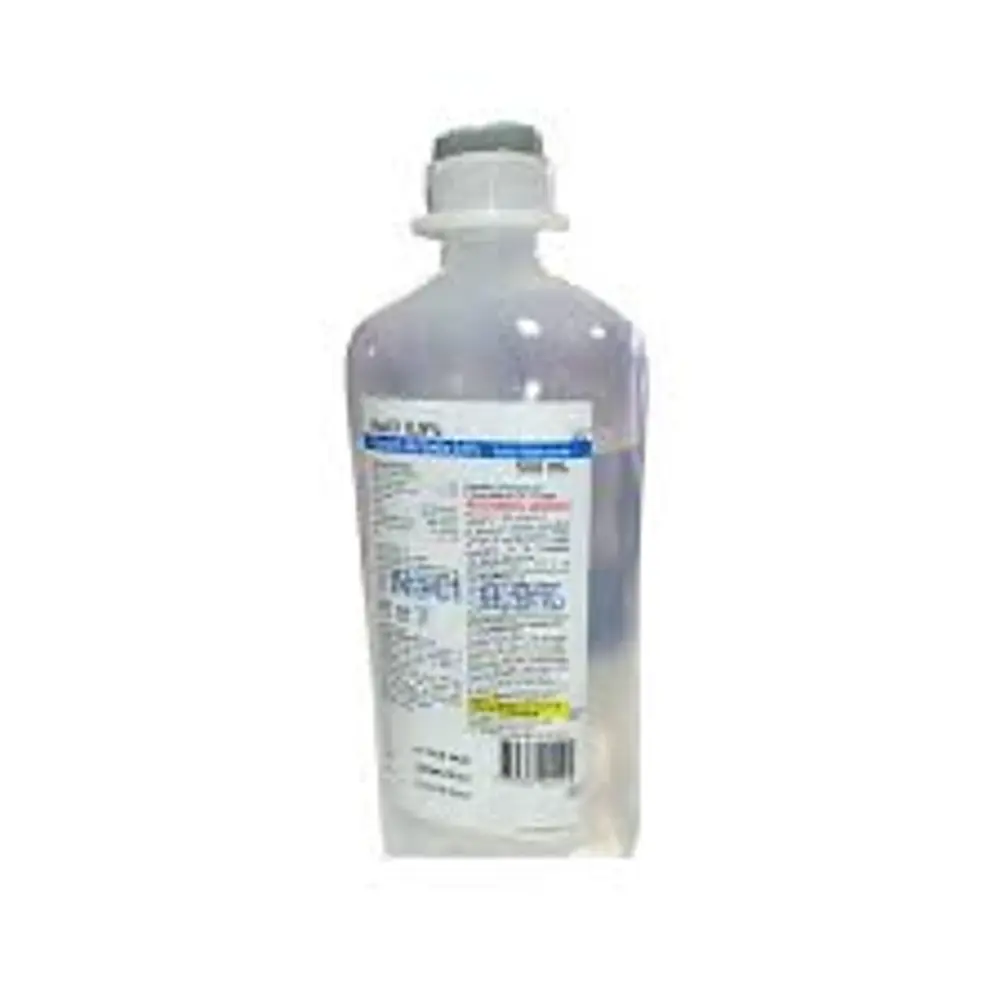 Cloruro de Sodio 0,9% Frasco 500 ml Braun