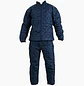 Pijama térmico acolchado conjunto chaqueta pantalon azul marino extra grande 7xl - Miniatura 1