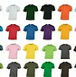 Polera cuello polo algodón 100% colores mlarga o corta 4xl - Miniatura 2