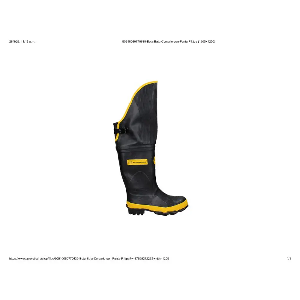 Botas mineras modelo Corsario marca Bata  2