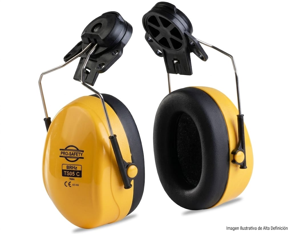 Fono Auditivo Para Casco Masprot MPA 105C Amarillo