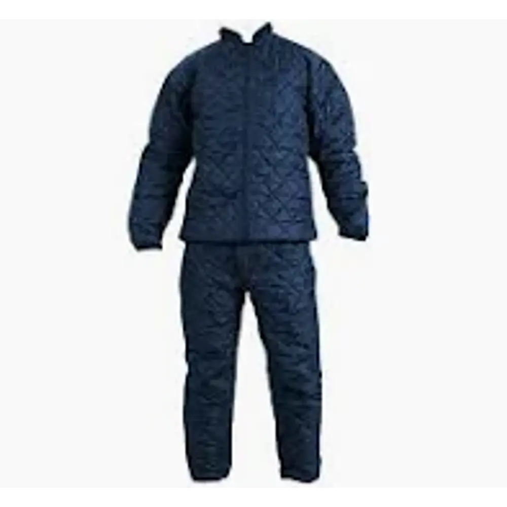Pijama térmico acolchado conjunto chaqueta pantalon azul marino 2xxl 2