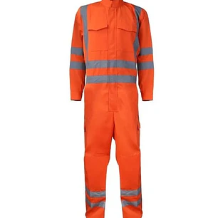 Overol buzo Poplin Naranjo extra grande 7xl