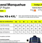 Overol buzo Poplin Azul Marino modelo Manquehue 4xl - Miniatura 3