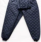 Pijama térmico acolchado conjunto chaqueta pantalon azul marino extra grande 7xl - Miniatura 3