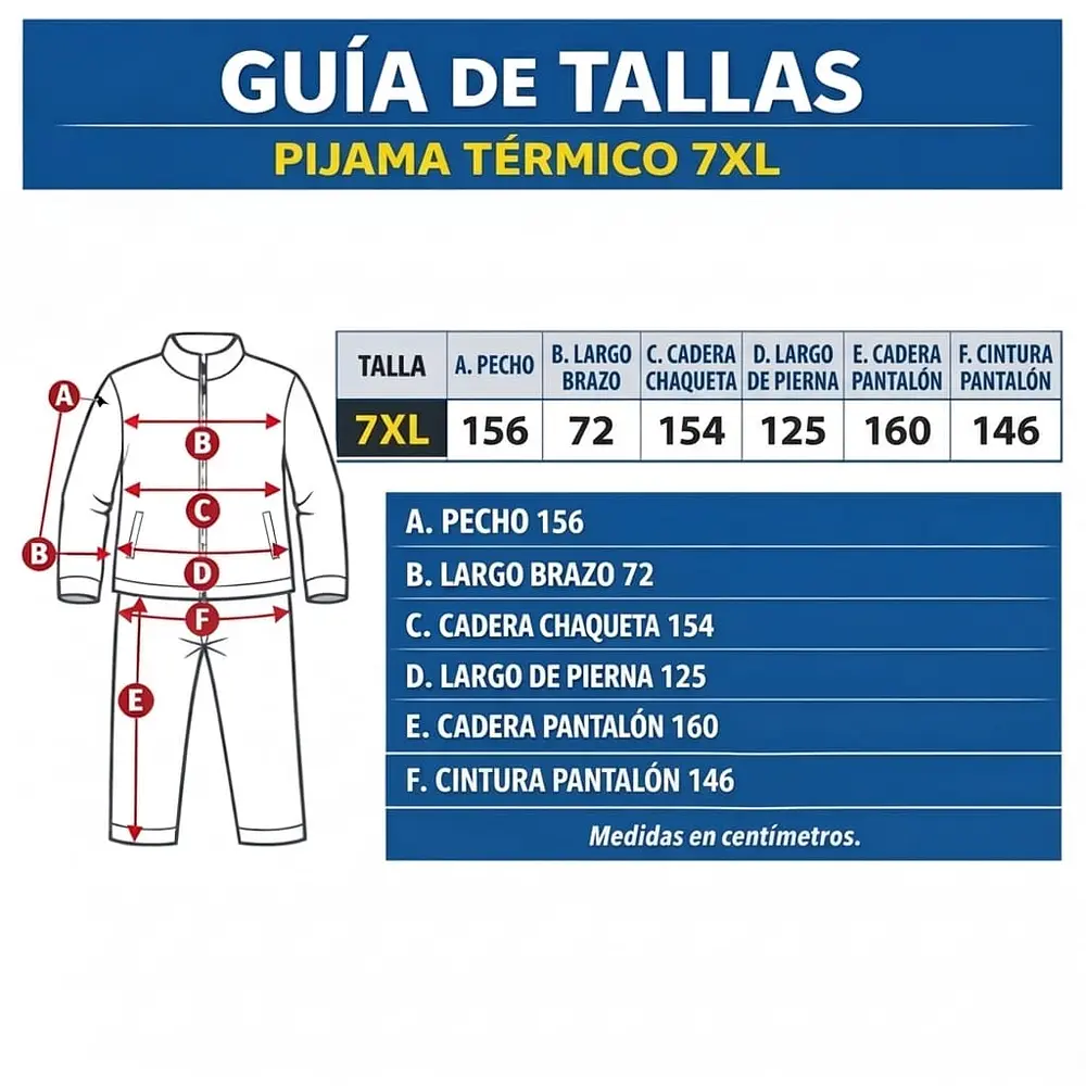 Pijama térmico acolchado conjunto chaqueta pantalon azul marino extra grande 7xl 4