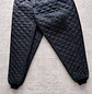 Pijama térmico acolchado conjunto chaqueta pantalon azul marino extra grande 7xl - Miniatura 5