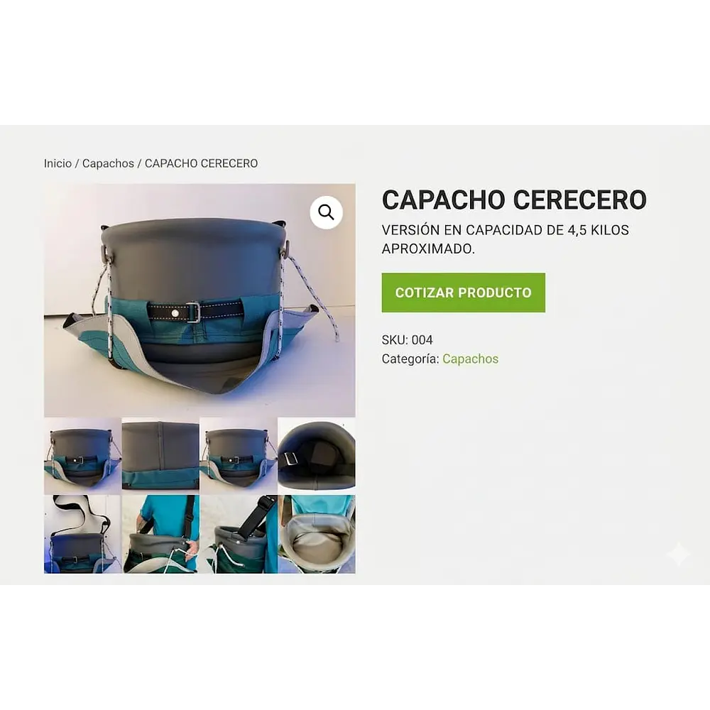 Capachos Agricolas Confección Nacional - Cerezas 2