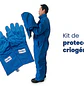 KIT FULL CRIOGÉNICO CRYOWORK (TRAЈЕ ENTERIZO + CAPUCHA +GUANTE+CALZADO) - Miniatura 2