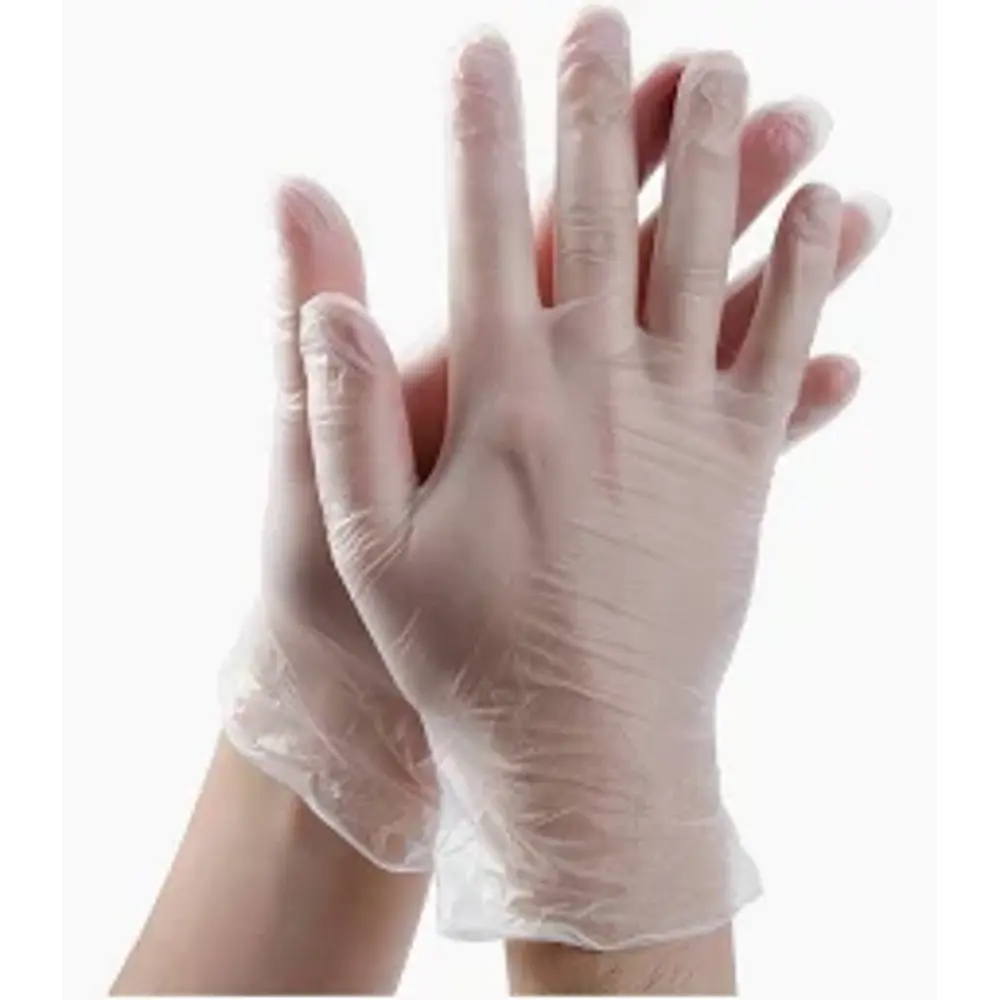 Guantes de Examinación Vinilo sin polvo  1