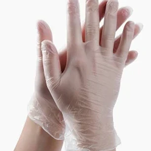 Guantes de Examinación Vinilo sin polvo 