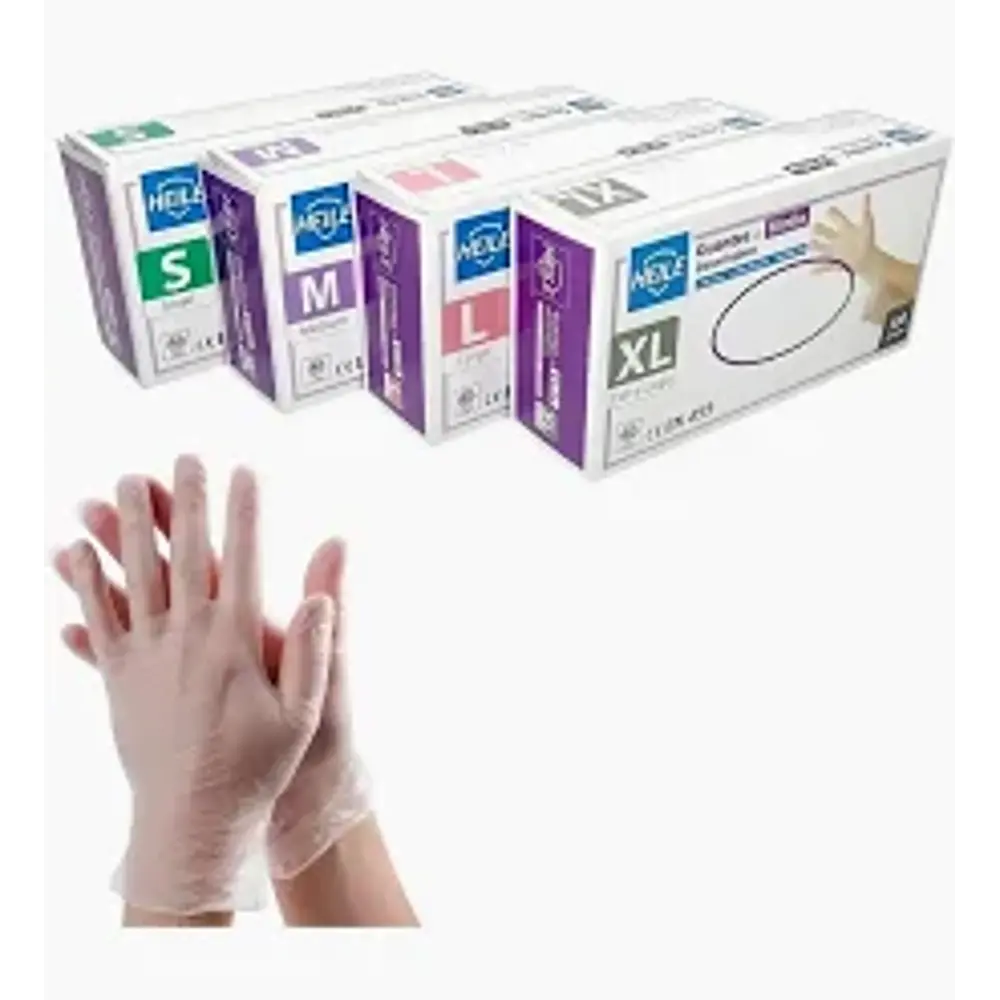 Guantes de Examinación Vinilo sin polvo  2